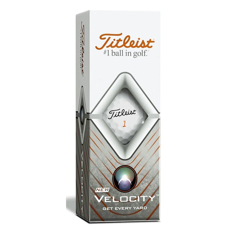 Titleist Velocity Golf Balls, White, (One Dozen) - Image 3